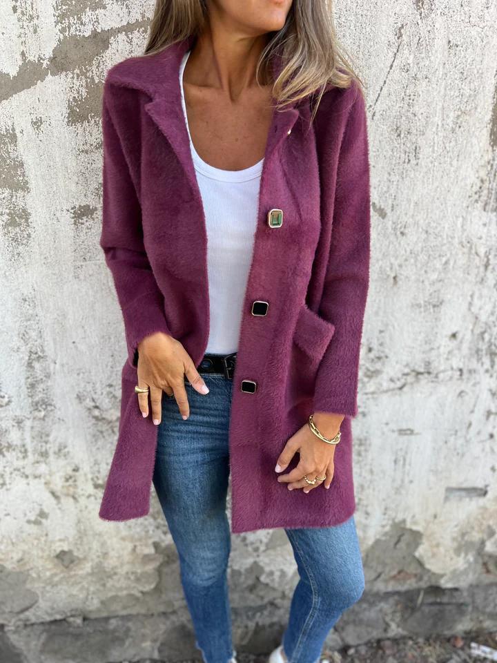 Marce | Casual Coat with Buttons