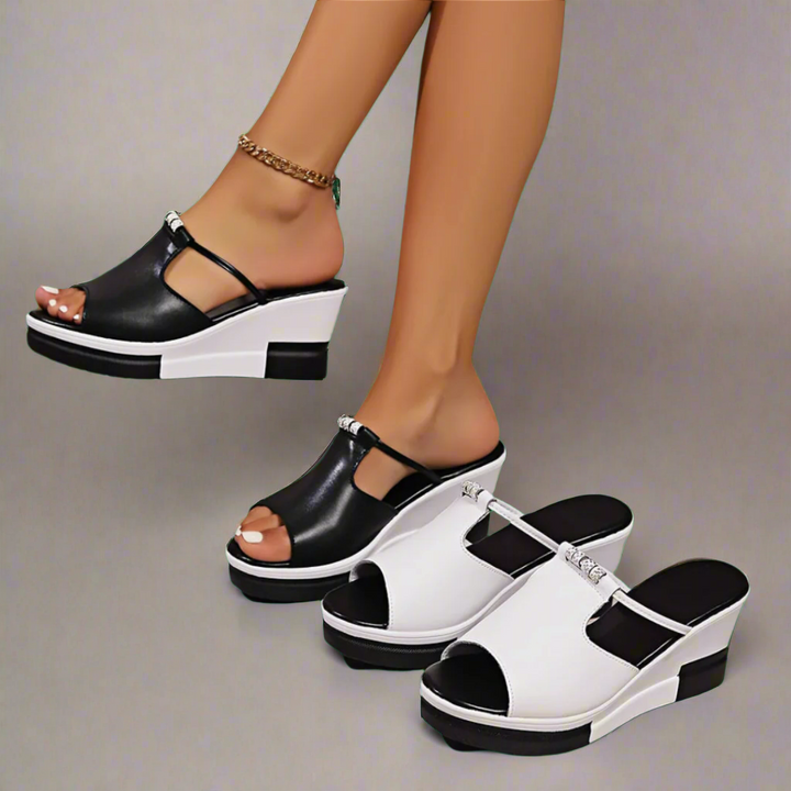 Zunfrida | Elegant Wedge Sandals