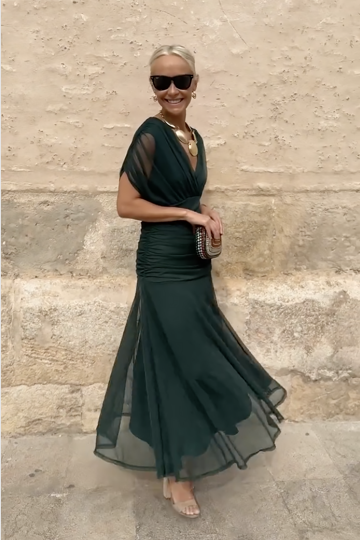 Priscila | Tulle Maxi Dress