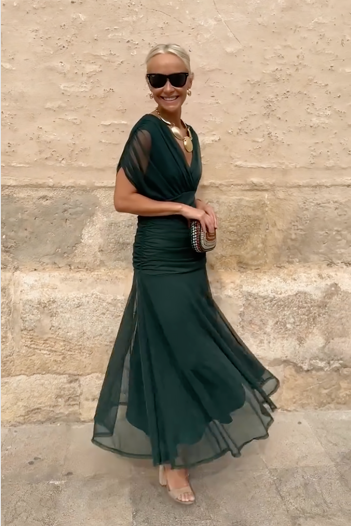 Priscila | Tulle Maxi Dress