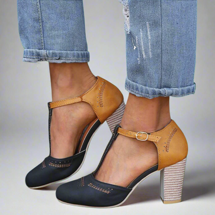 Mavilda | Elegant Vintage Look Heels