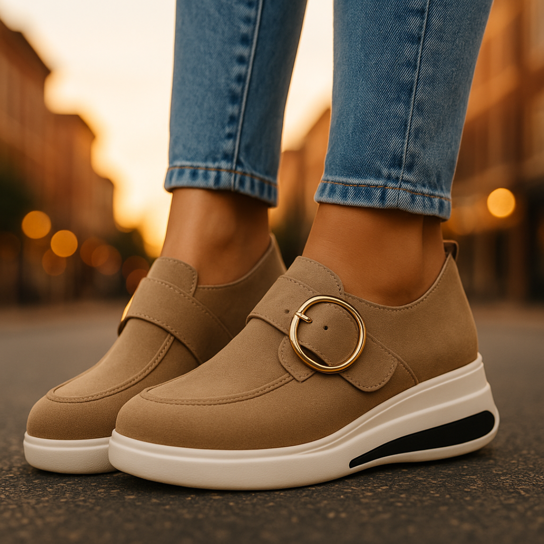 Rose| Elegant Platform Loafers