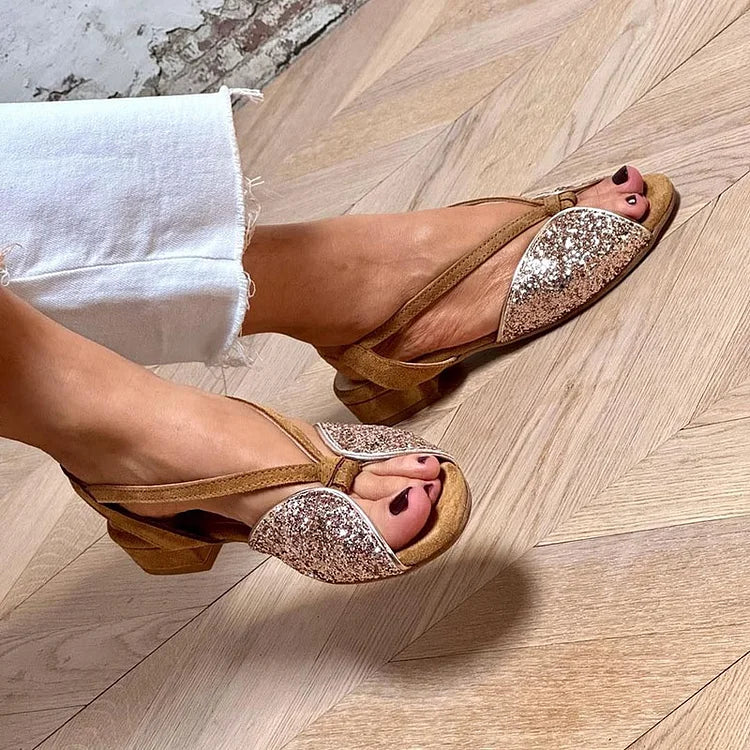 Sofia | Peep-Toe Sandals