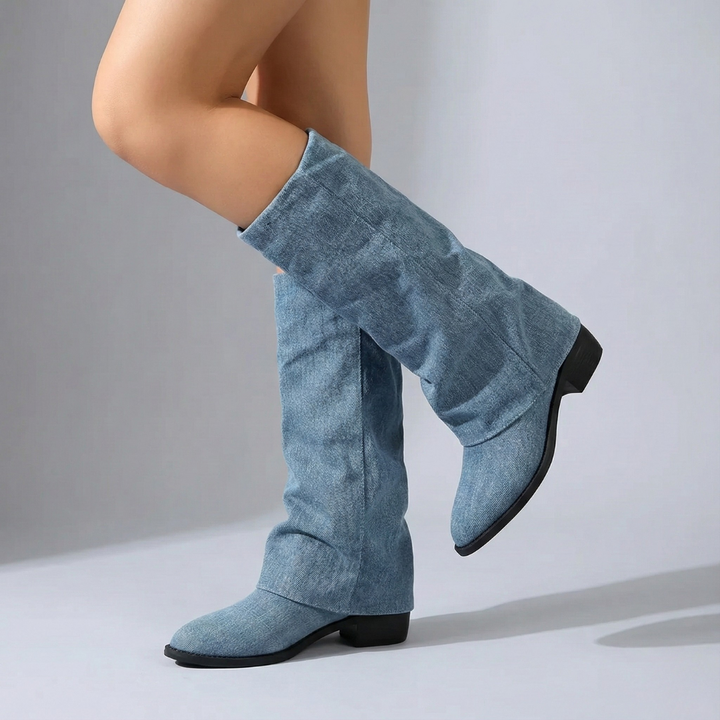 Amelia | Comfortable Vintage Look Boots