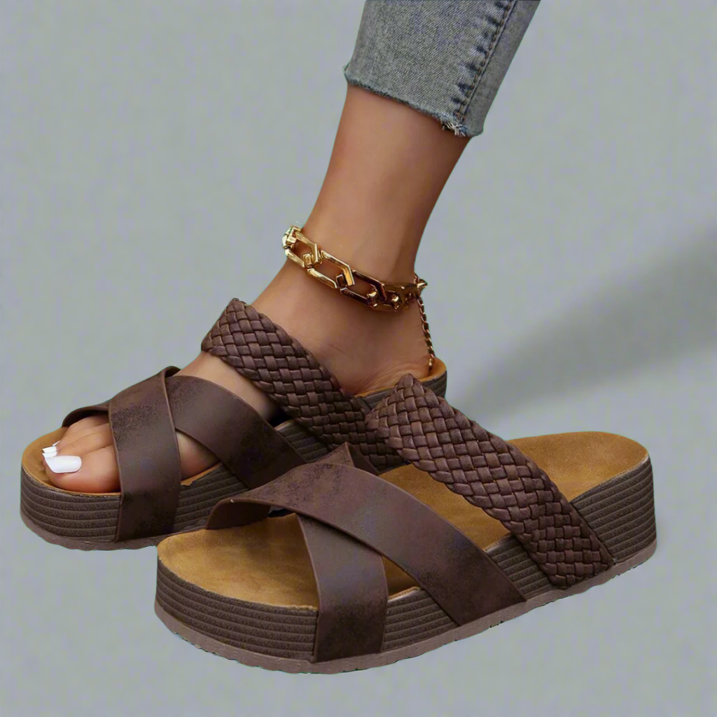 Sophie | Stylish Comfortable Wedge Sandals