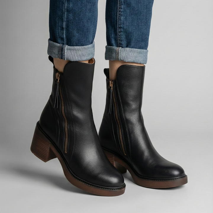 Sarah | Elegant Leather Boots