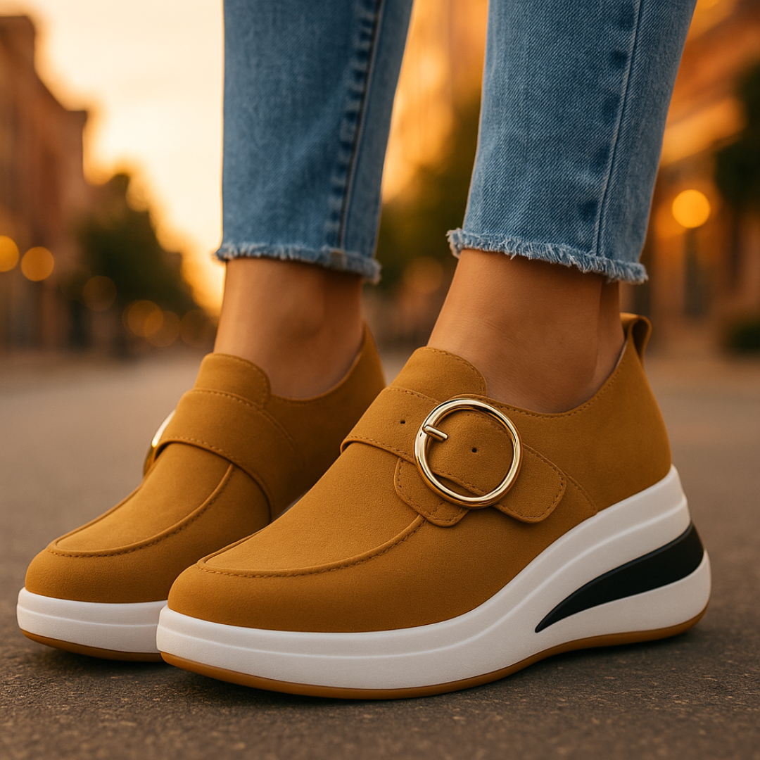 Rose| Elegant Platform Loafers