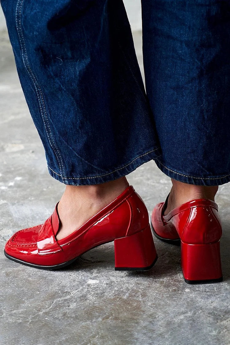 Florence | Red Patchwork