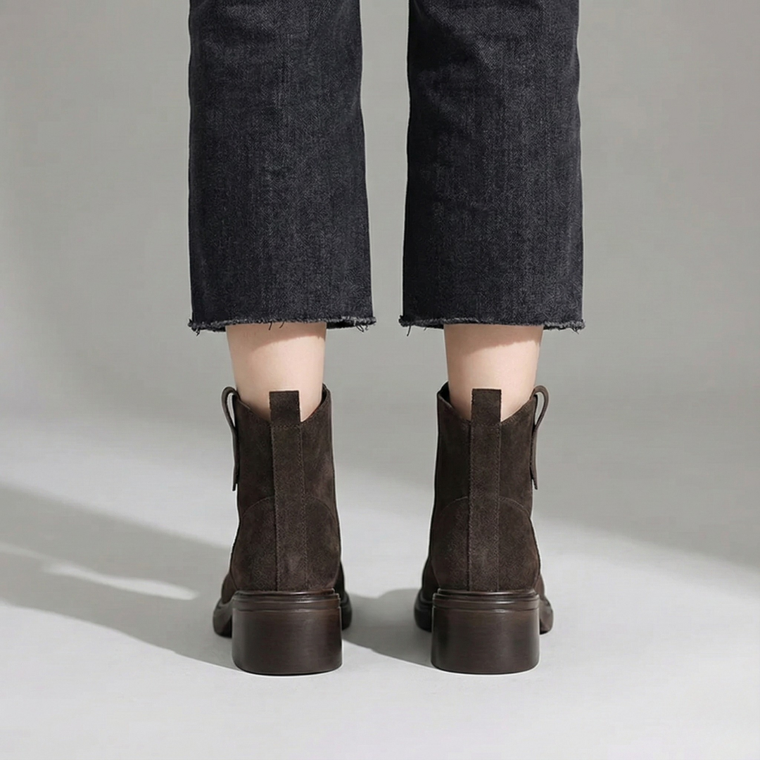 Nora | Elegant Suede Ankle Boots