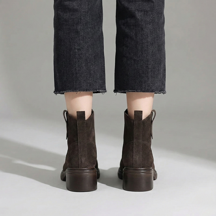 Nora | Elegant Suede Ankle Boots