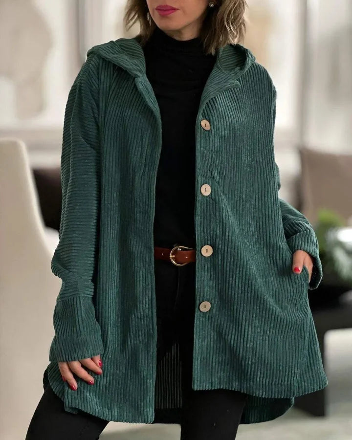 Callista | Elegant Ribbed Jacket