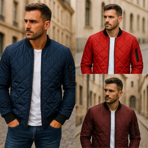 Ethan | Modern Quilted Jacket