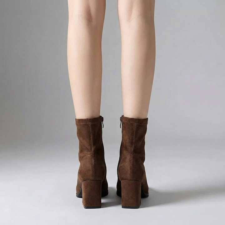Lenora | Elegant Mid-Heel Boots