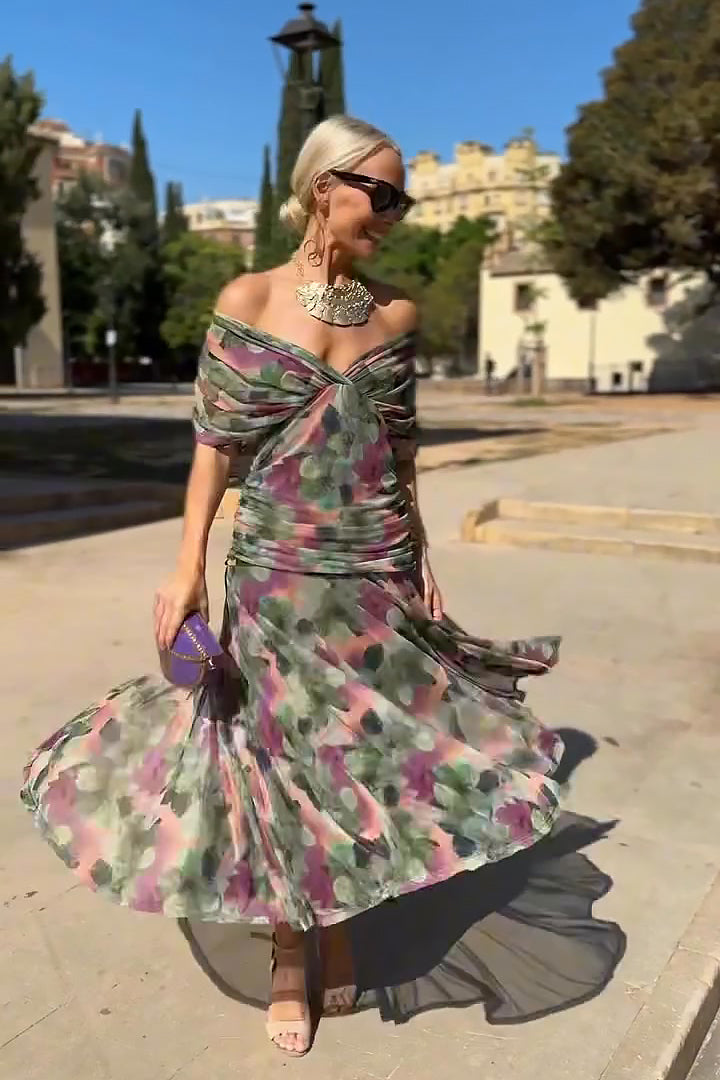 Priscila | Tulle Maxi Dress
