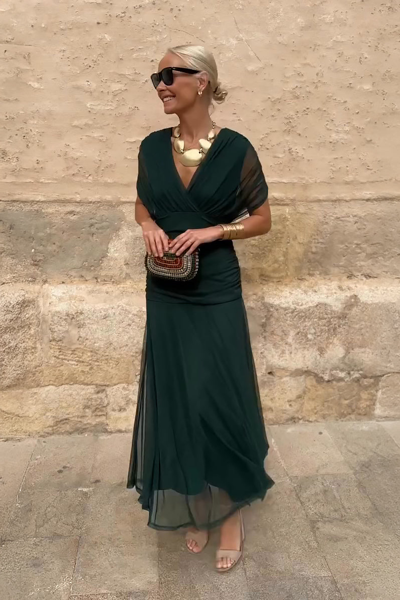 Priscila | Tulle Maxi Dress