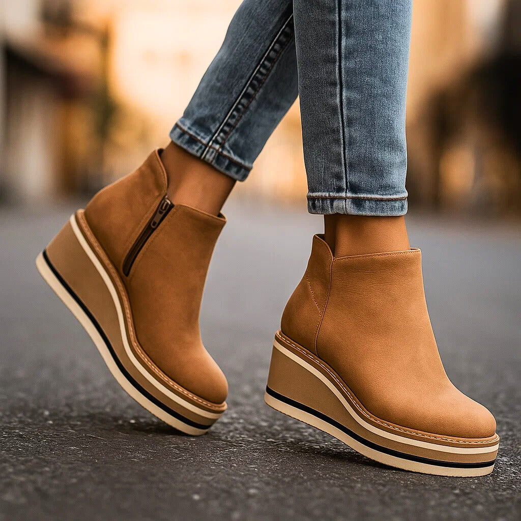 Sophie | Elegant Wedge Boot