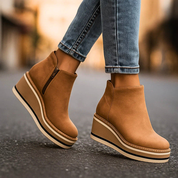 Sophie | Elegant Wedge Boot