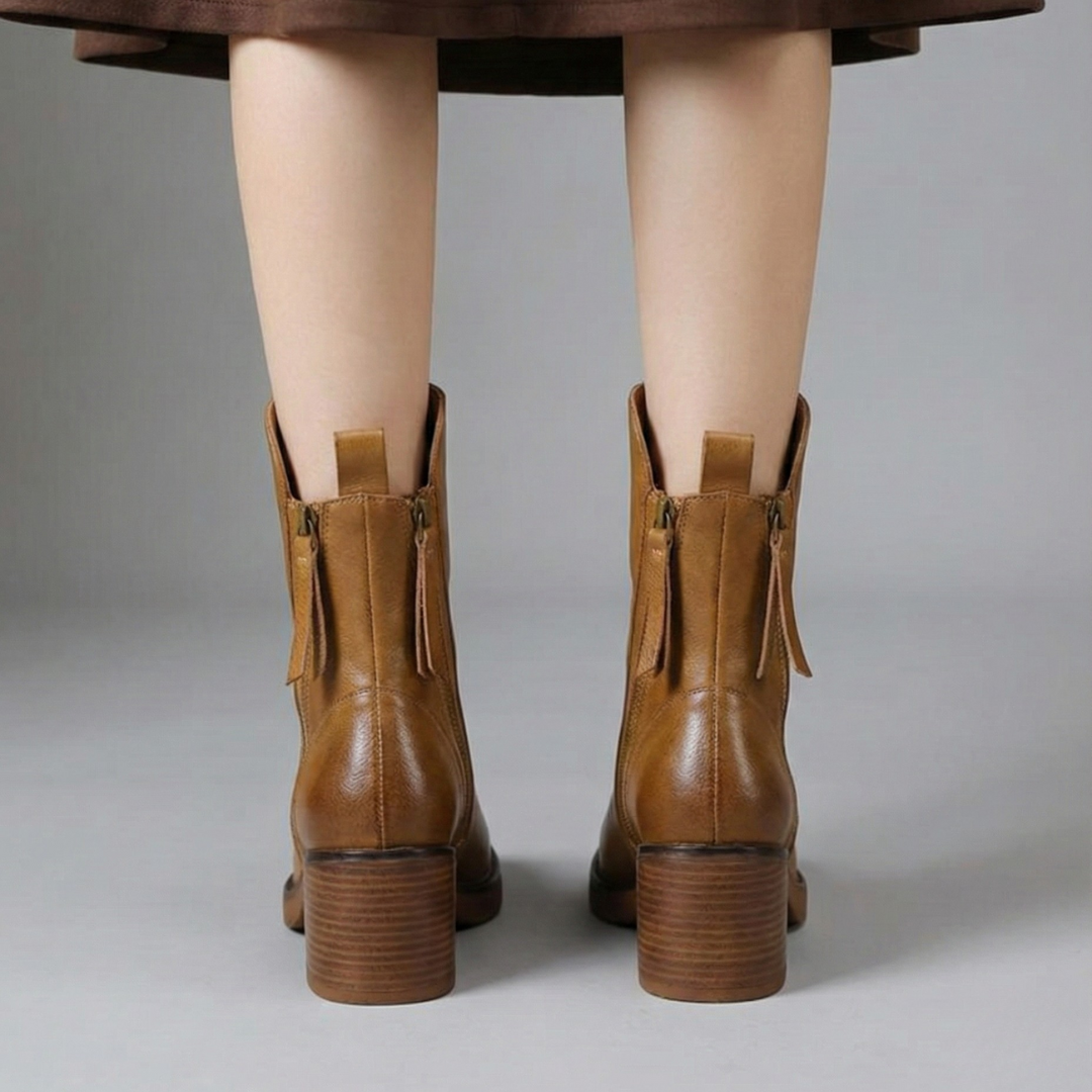 Sarah | Elegant Leather Boots