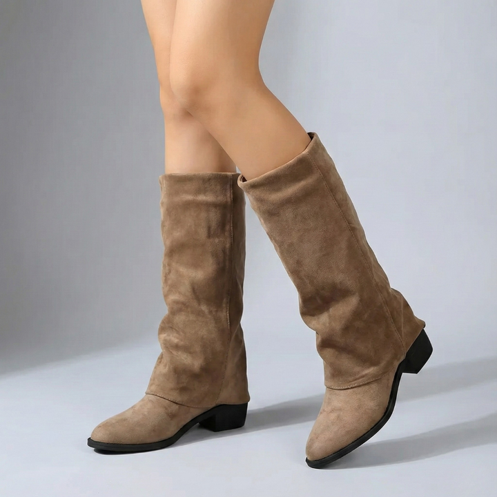 Amelia | Comfortable Vintage Look Boots
