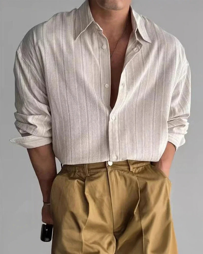 Vittore Striped Cotton Shirt