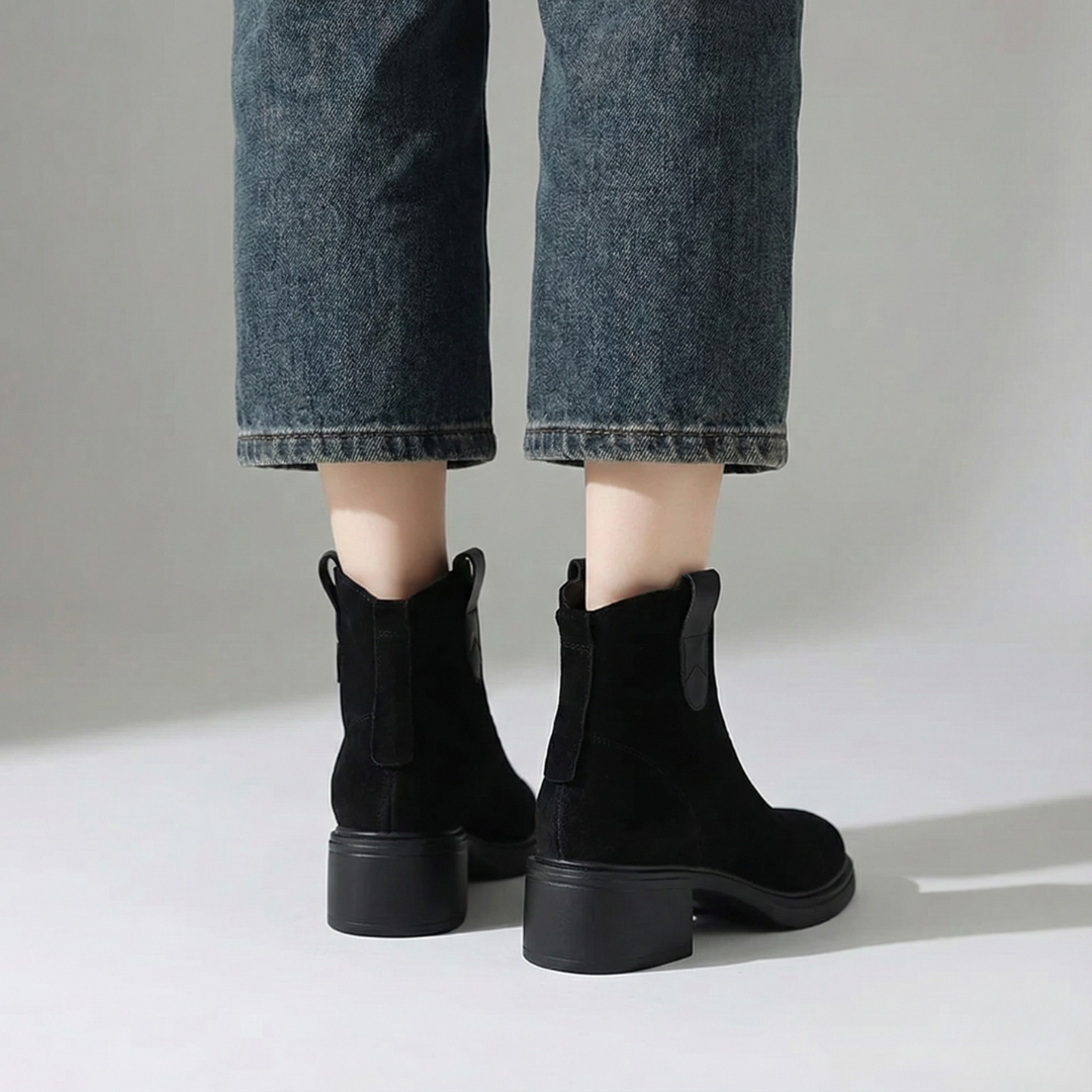 Nora | Elegant Suede Ankle Boots