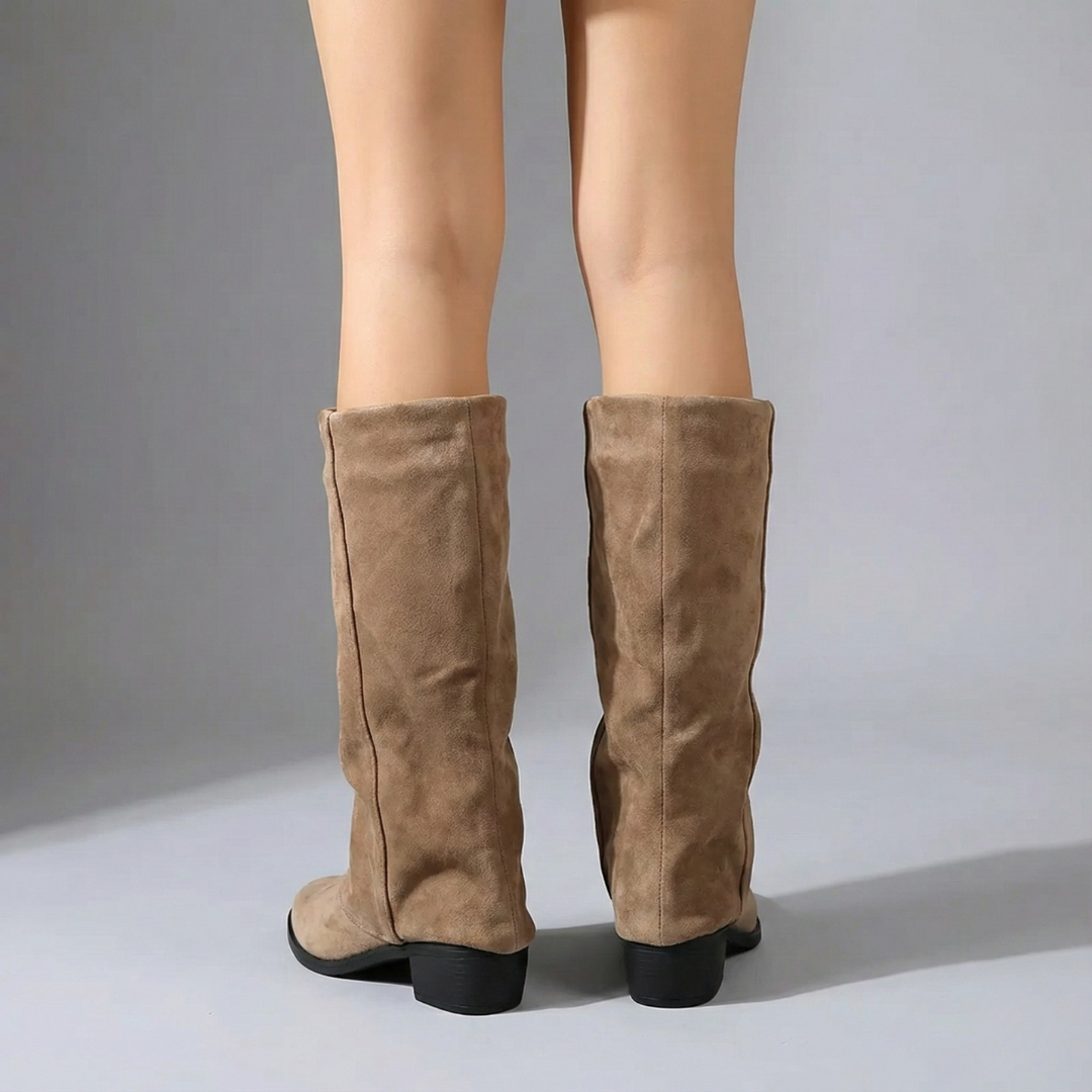 Amelia | Comfortable Vintage Look Boots