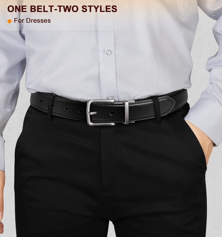 Patrick | Classic Elegant Belt | 2 Pack