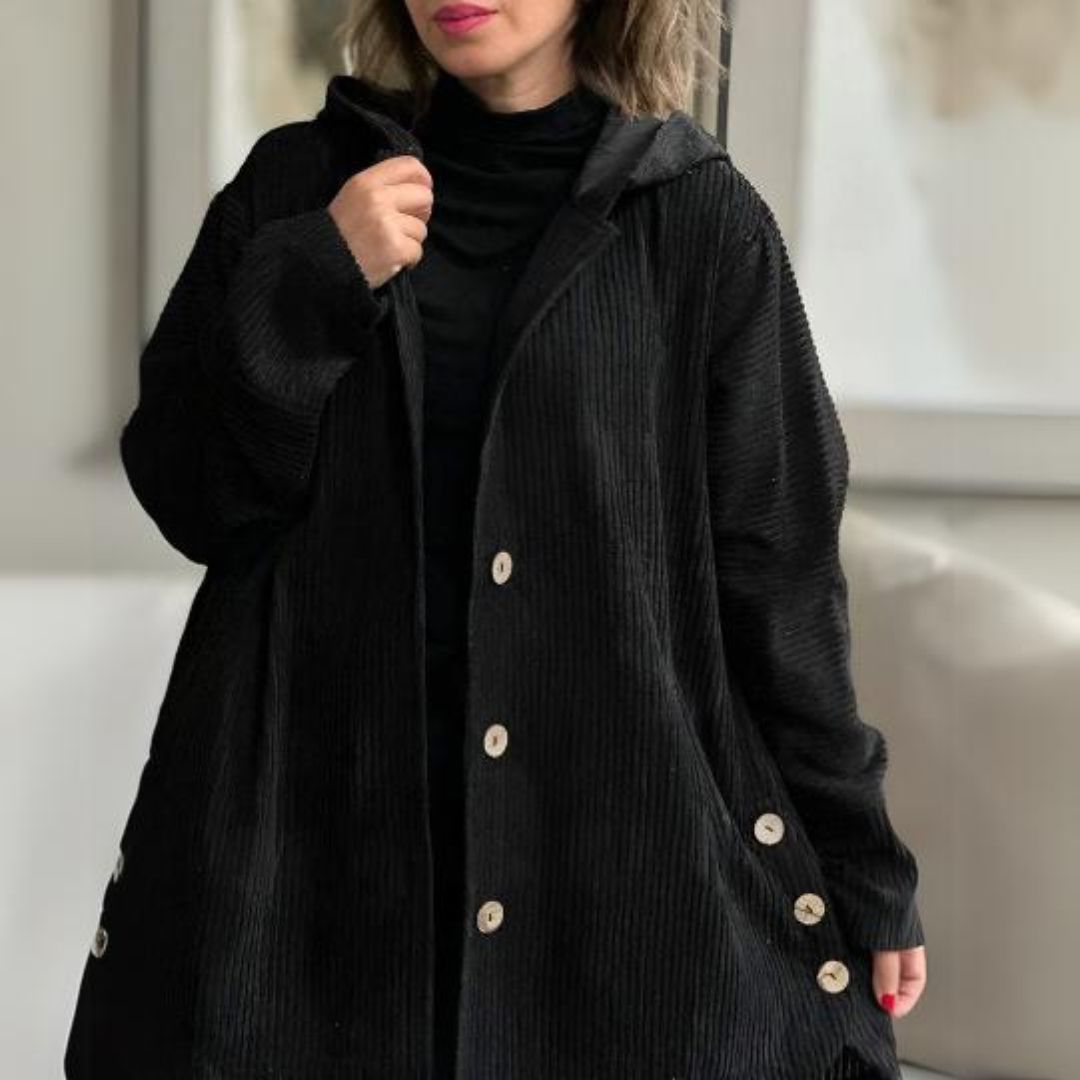 Callista | Elegant Ribbed Jacket