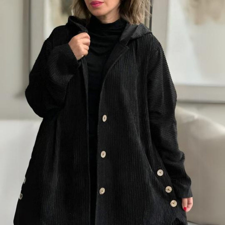 Callista | Elegant Ribbed Jacket