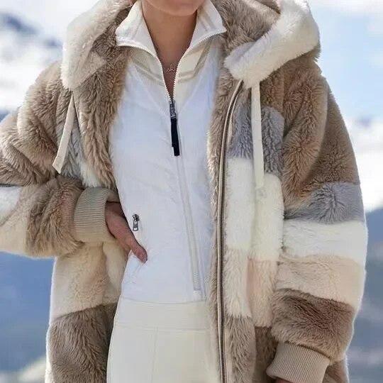 Alex | Winter Jacket with Hood and Zipper