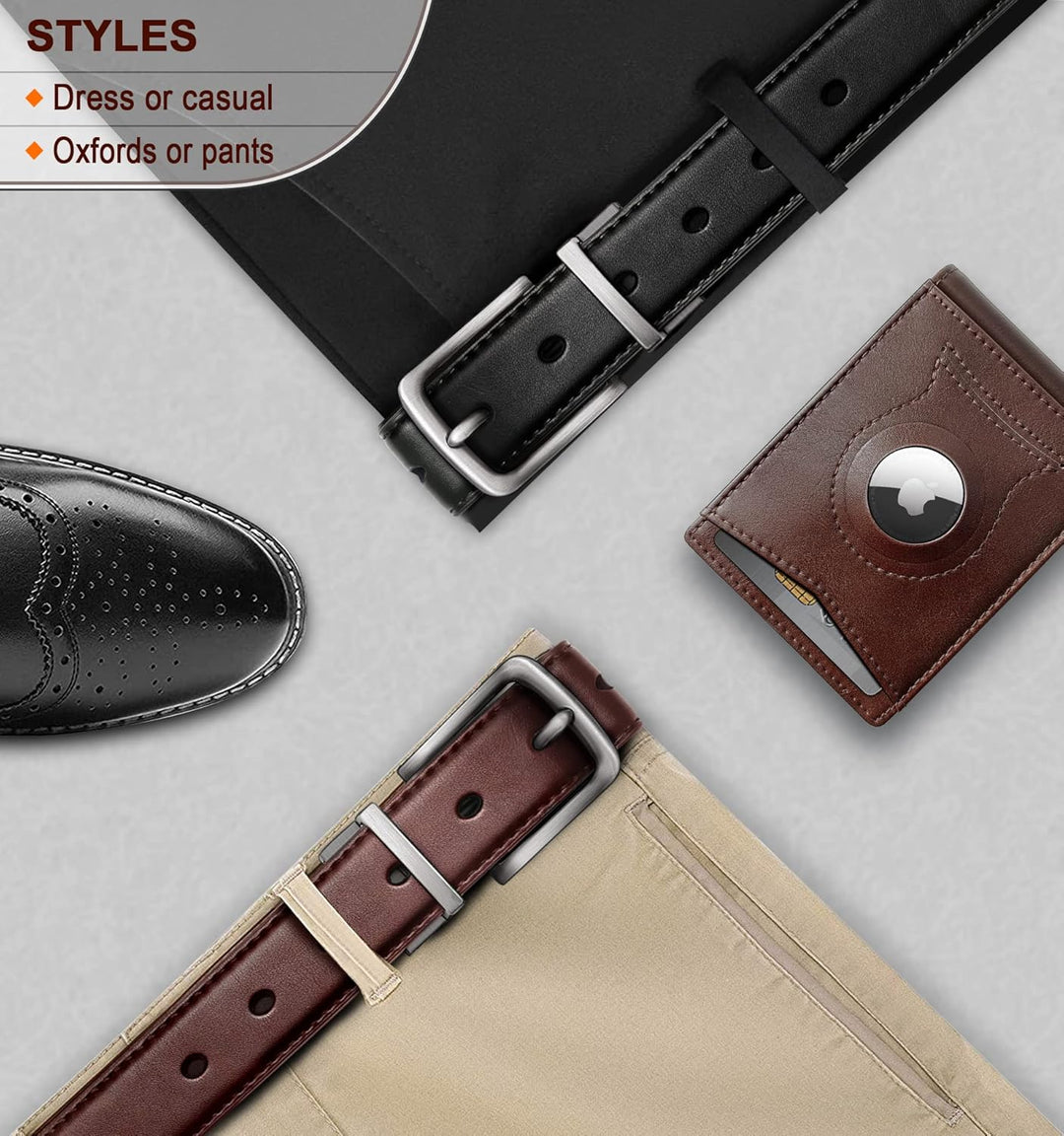 Patrick | Classic Elegant Belt | 2 Pack