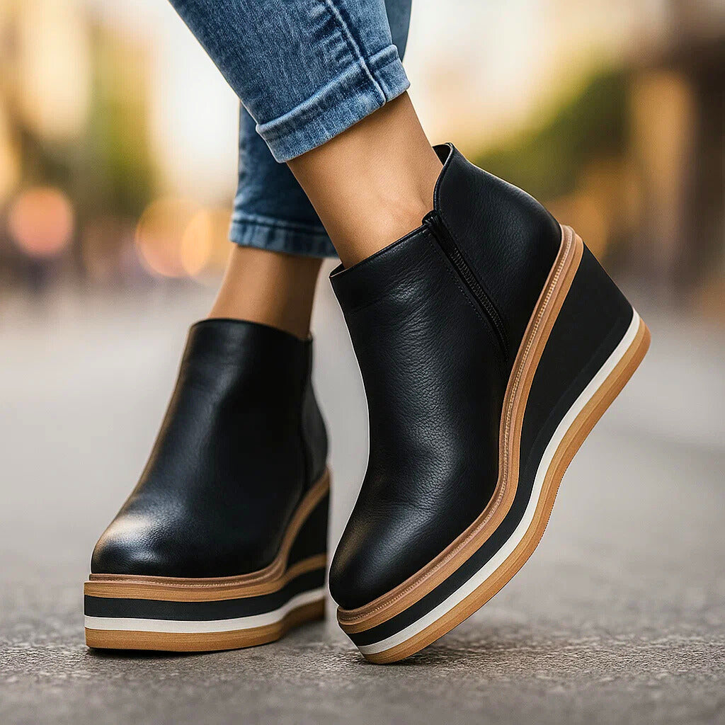 Sophie | Elegant Wedge Boot