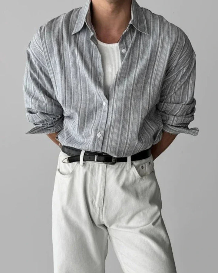 Vittore Striped Cotton Shirt