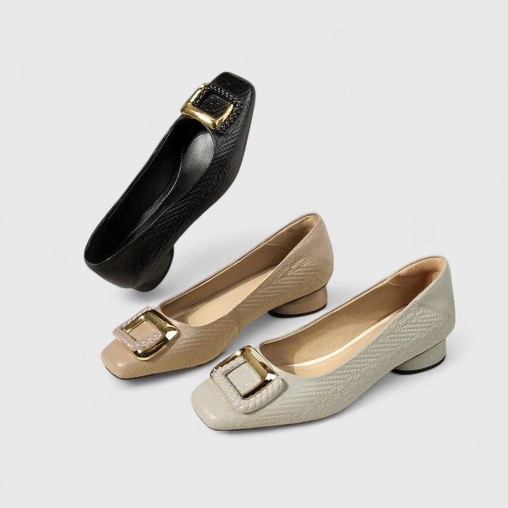 Lucy | Elegant Low-Heel Shoes
