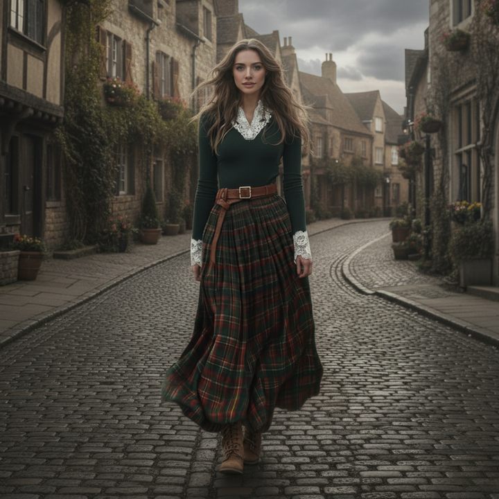 Hazel | Elegant Vintage Skirt