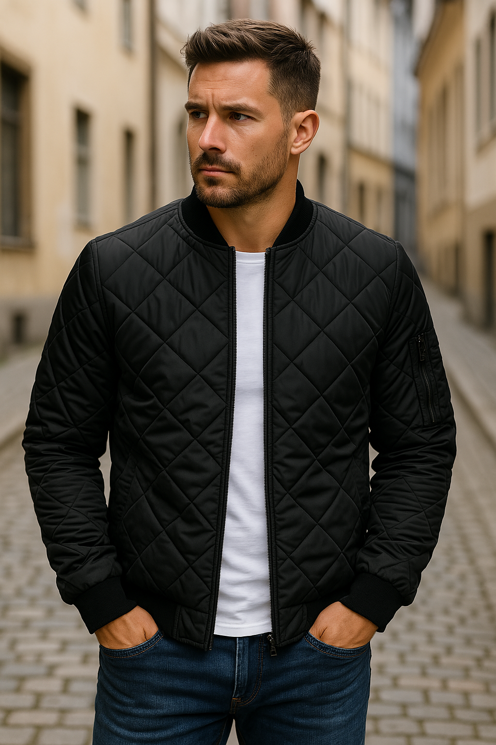 Ethan | Modern Quilted Jacket