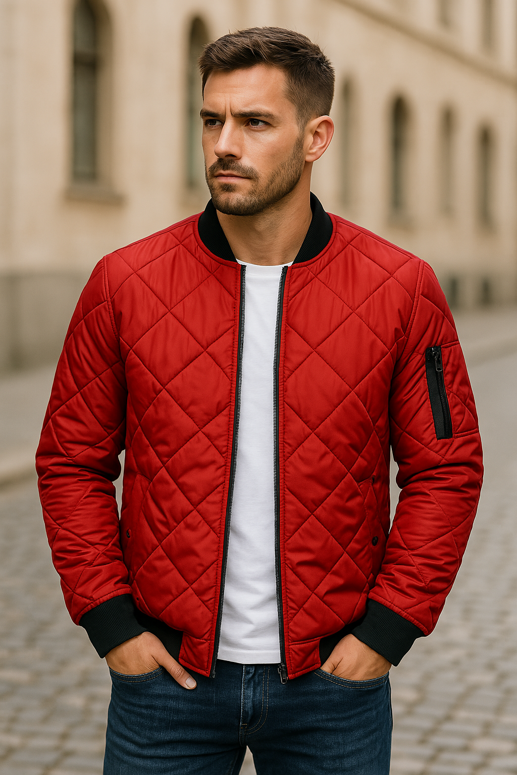 Ethan | Modern Quilted Jacket