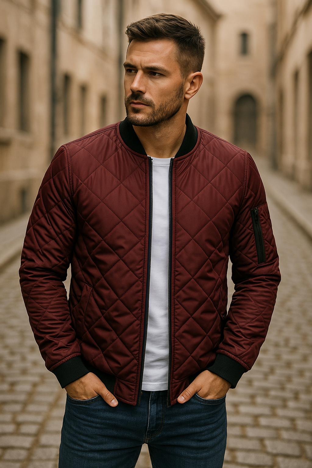 Ethan | Modern Quilted Jacket