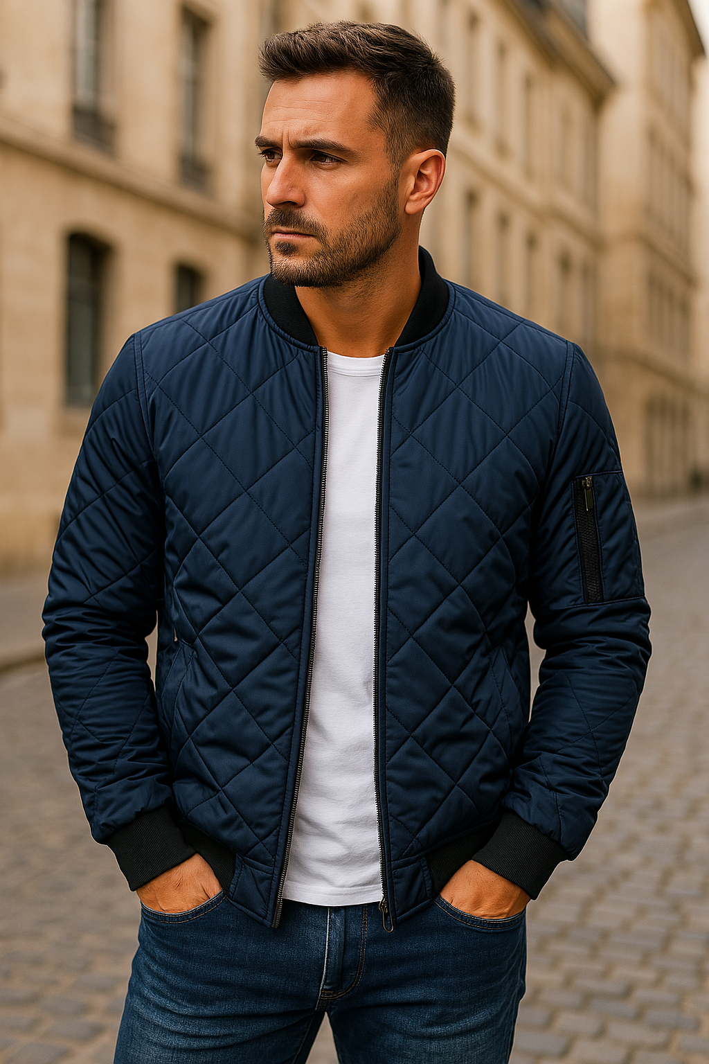 Ethan | Modern Quilted Jacket