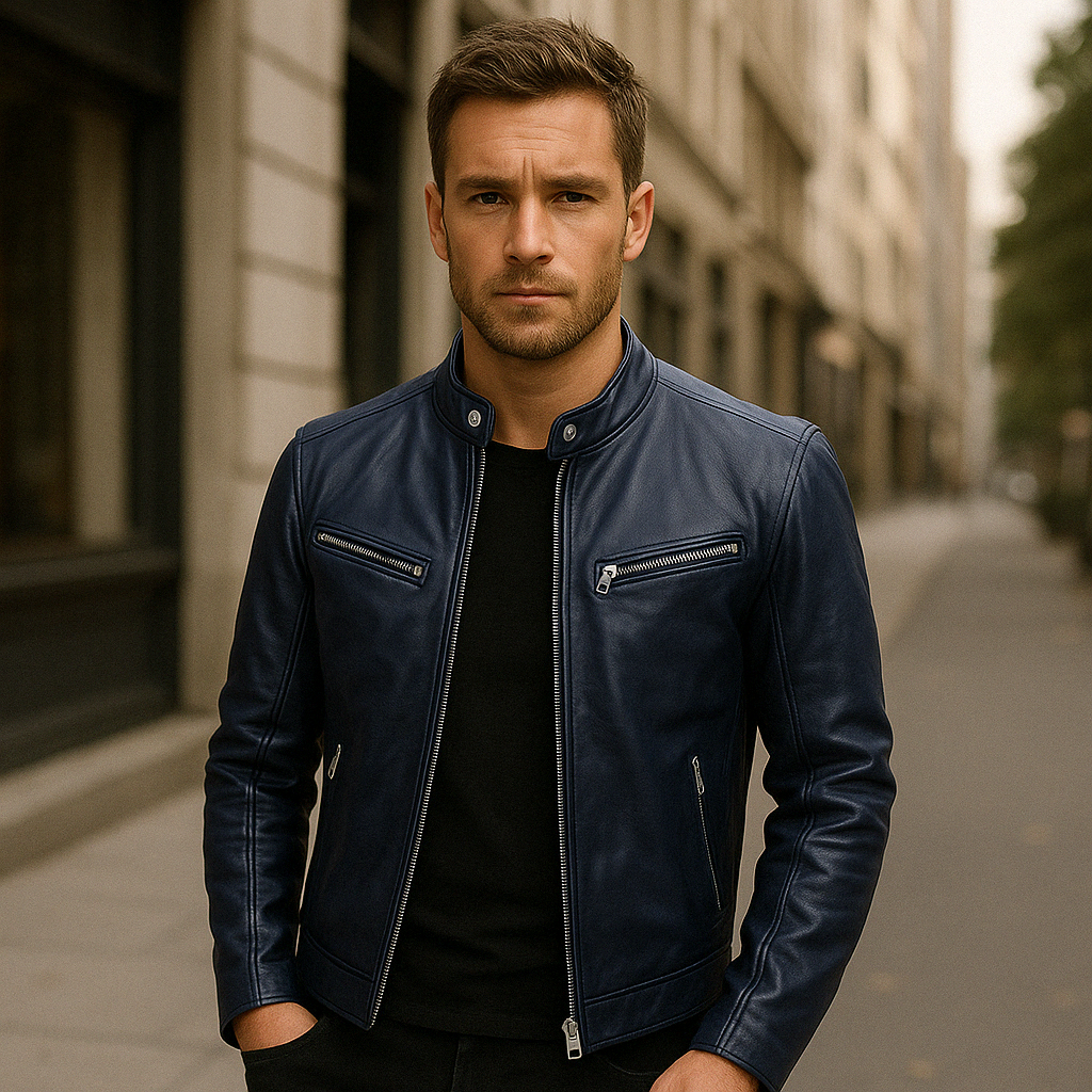 Colin - Classic Leather Jacket