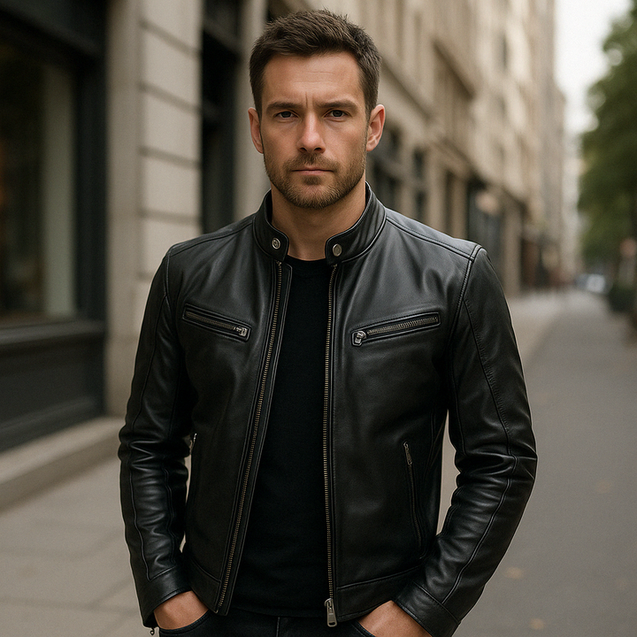 Colin - Classic Leather Jacket
