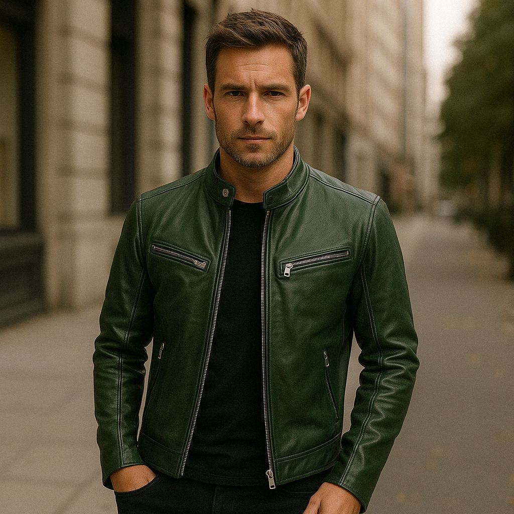 Colin - Classic Leather Jacket