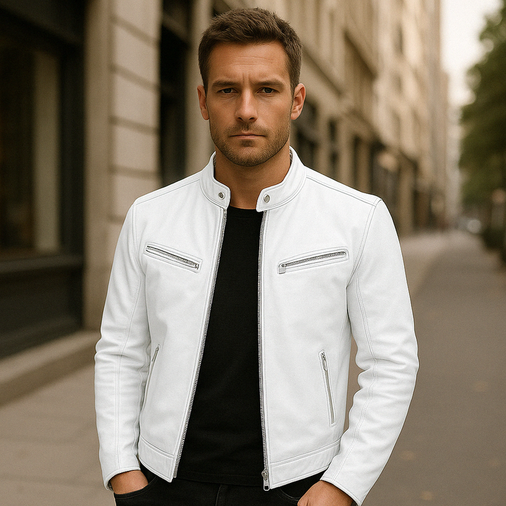 Colin - Classic Leather Jacket