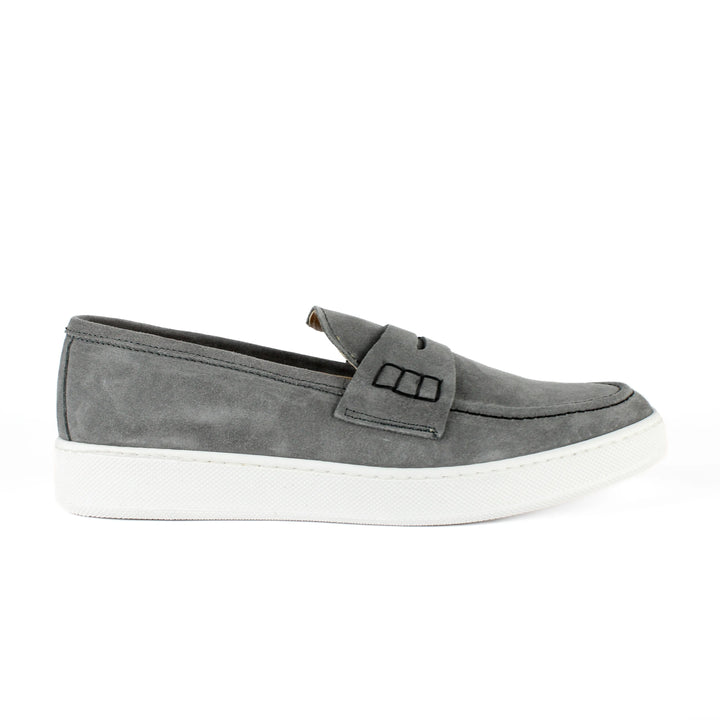 Mocassini Capri in Camoscio Grigio