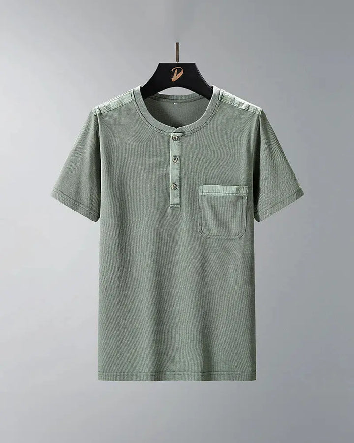 Dionos Waffle Knit Henley