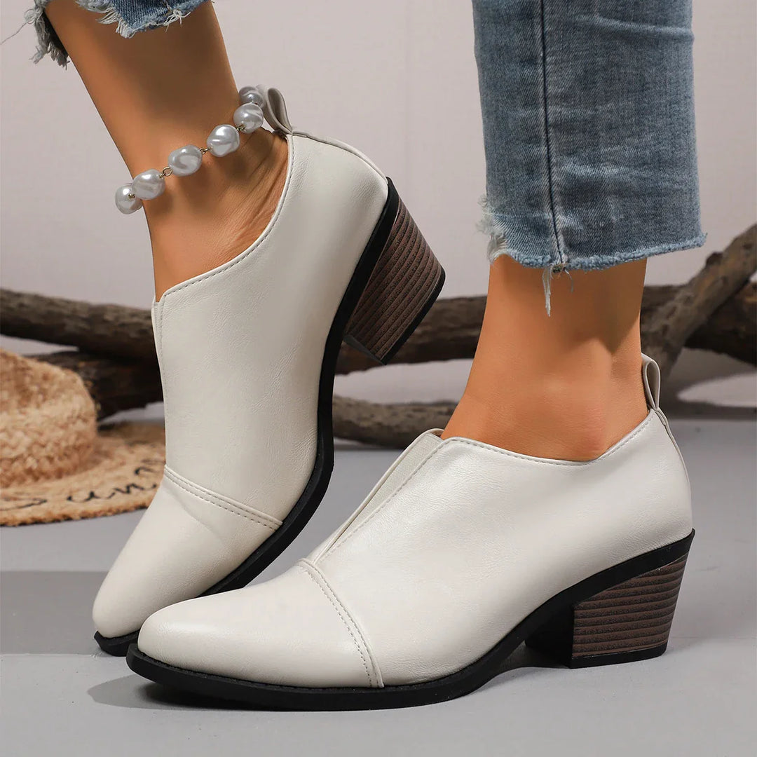 Nora | Elegant Low-Heel Shoes