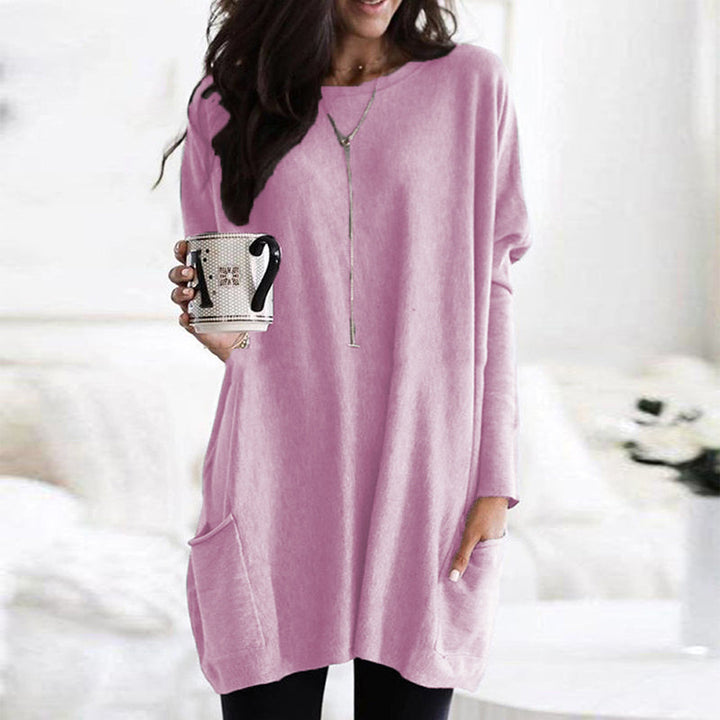 Elle | Long Shirt-Dress with Pockets