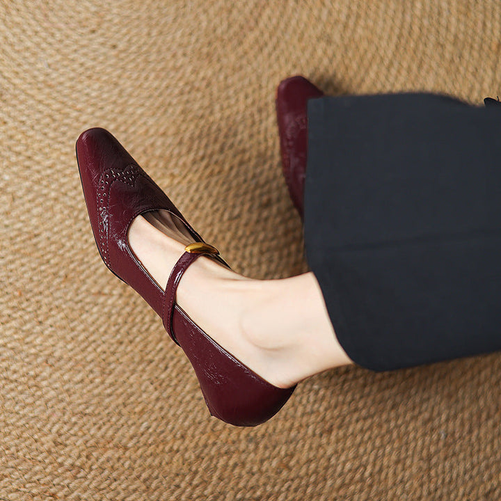 Lila | Elegant Classic Flat Shoe
