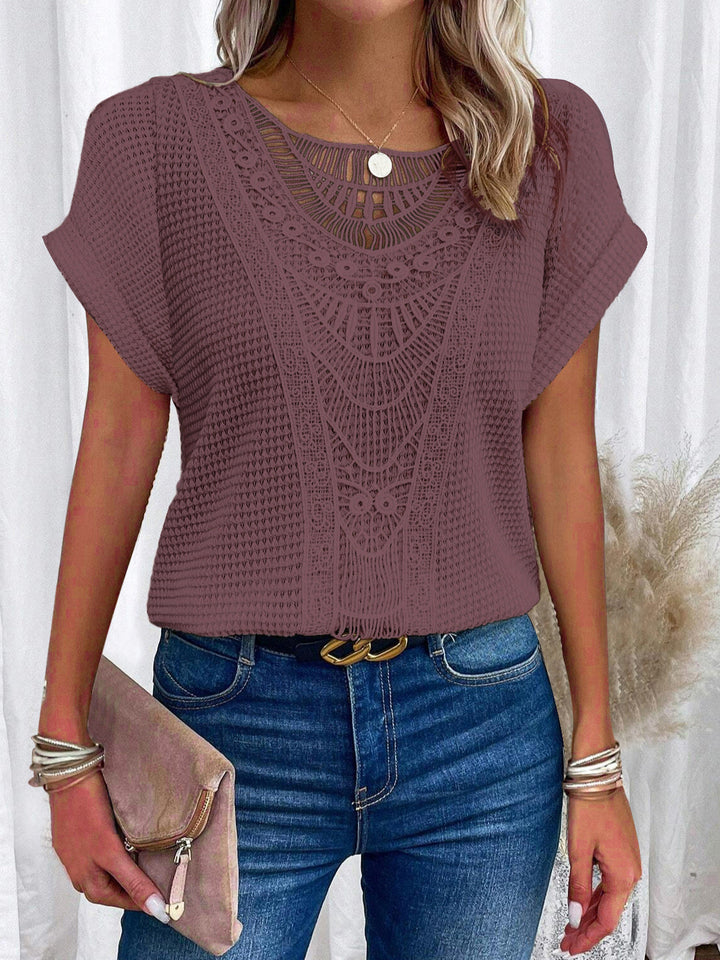 Zarelle | Lace Detail Top