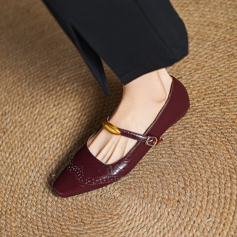Lila | Elegant Classic Flat Shoe
